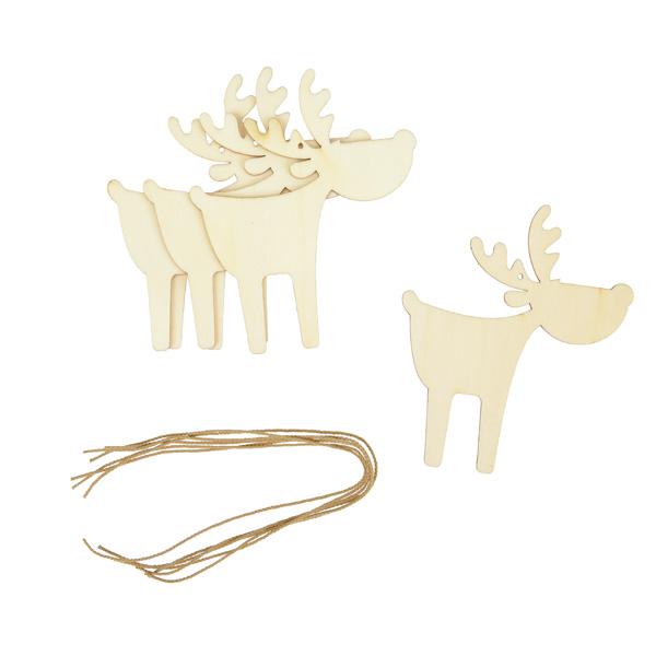 Holz-Anhänger - Rentier