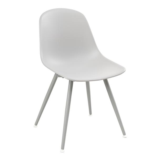 Stuhl Velo, hellgrau