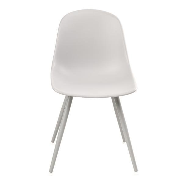 Stuhl Velo, hellgrau