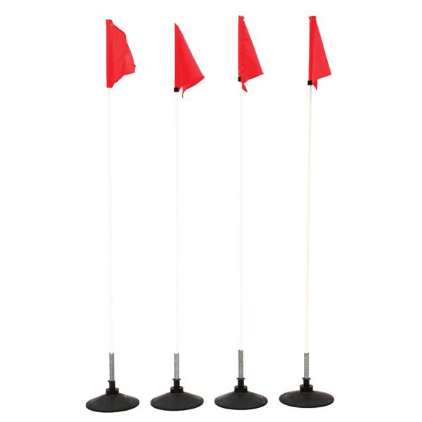 Markierungsfahne mit Ständer, 4 Stck.