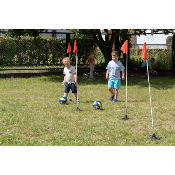 Markierungsfahne mit Ständer, 4 Stck.