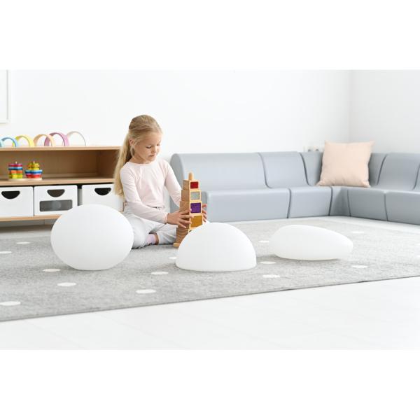 LED Solarleuchte oval