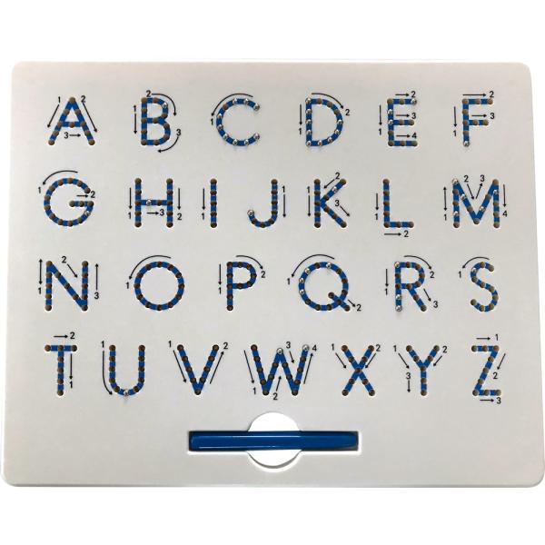 Magnet-Zeichentafel, Buchstaben