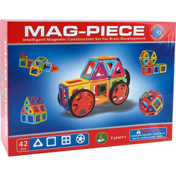 Magnetbausteine MAG-PIECE, 42 Teile