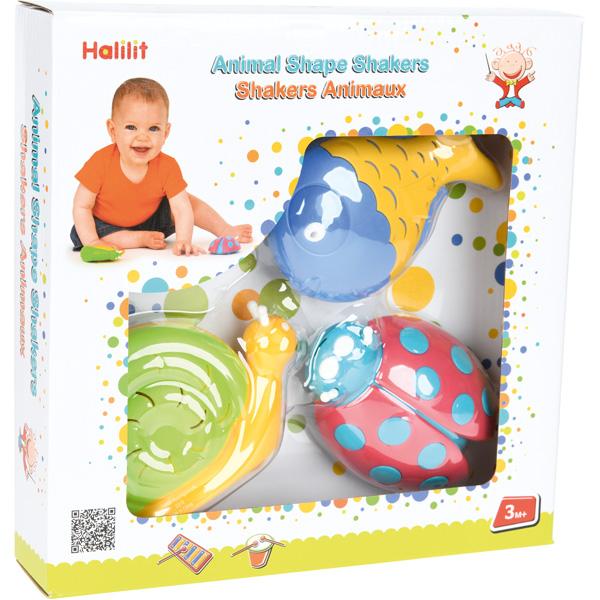 Baby Shaker-Tiere, 3er Set