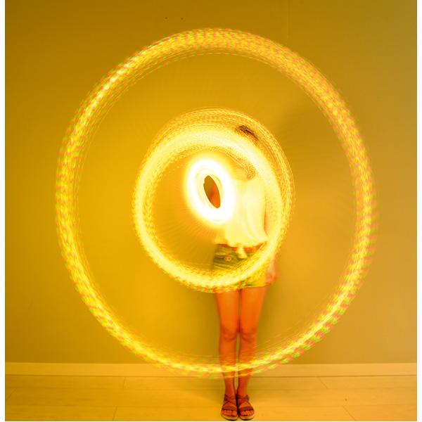 Lichtleiter-Tanzband 0,8 m; 25 Lichtfasern