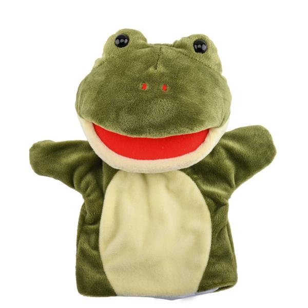 Handpuppe Frosch