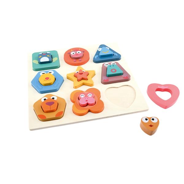 Einlegepuzzle mit Tiermotiven