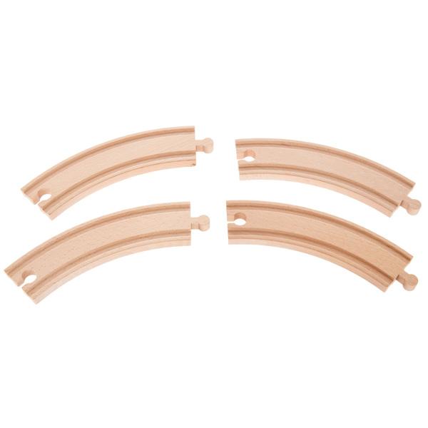 Holzschienen Set 7