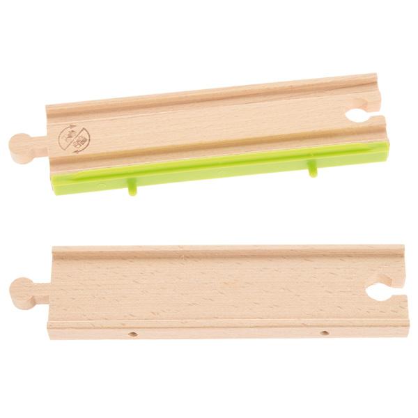 Holzschienen Set 18, Doppelbahn