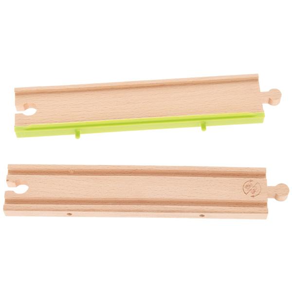 Holzschienen Set 19, Doppelbahn