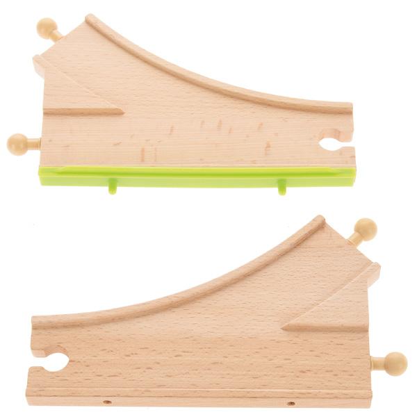 Holzschienen Set 25, Doppelbahn