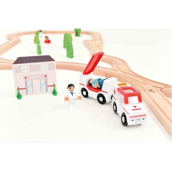 Krankenwagen mit Geräuschen