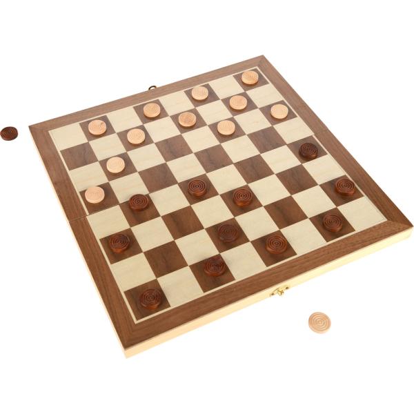Spiele-Set: Schach, Dame, Backgammon