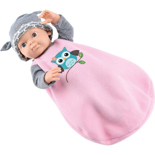 Babypuppe Livia mit Schlafsack, 30 cm