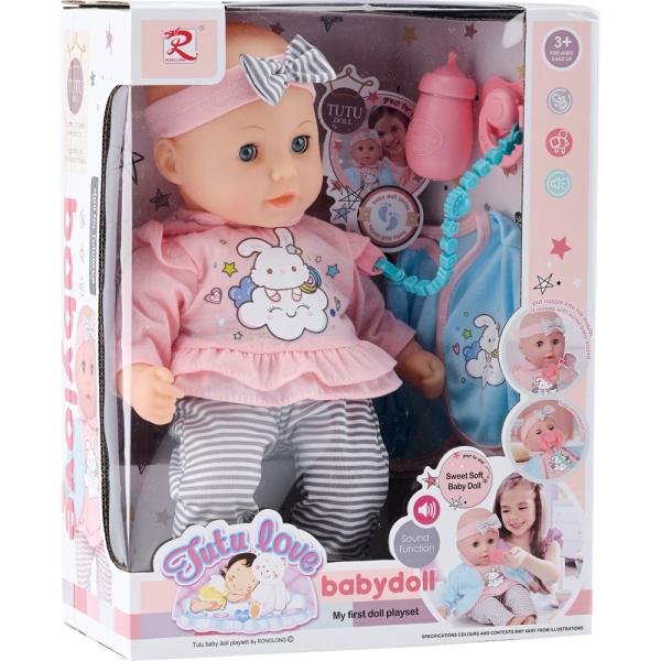 Babypuppe Tilda mit Zubehör, 36 cm