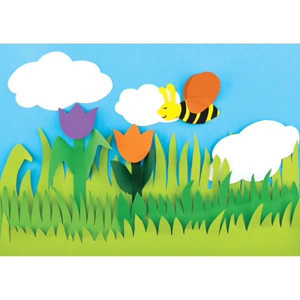 Selbstklebende Kreise, transparent