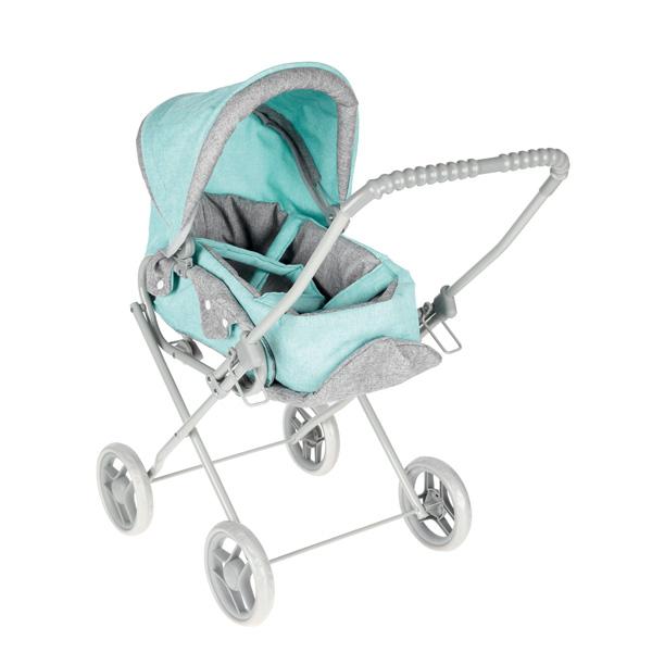 Puppenwagen mit Babytragetasche