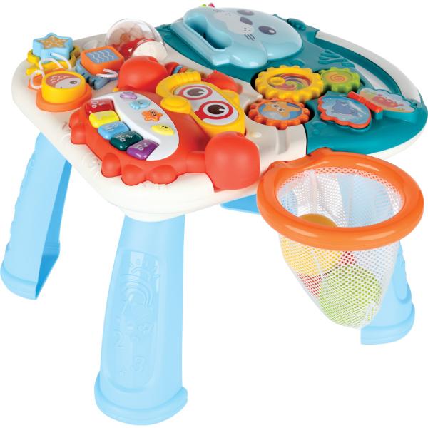 Lauflernwagen und Spieltisch, 2-in-1