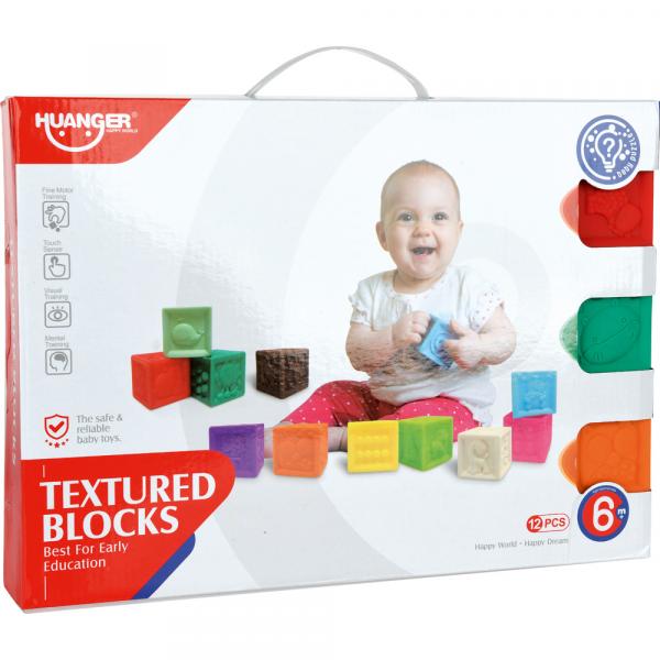 Sensorische Würfel, 12 Stck.