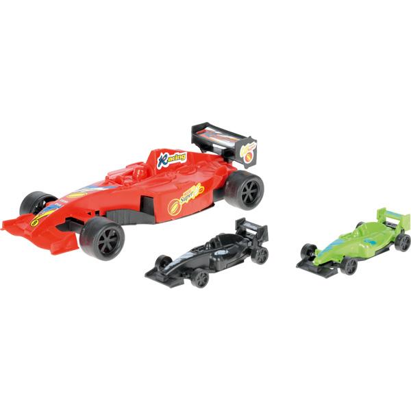 Rennwagen, 3er Set