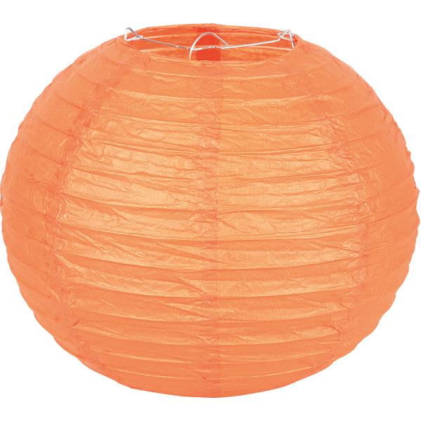 Farbiger Lampion - orange