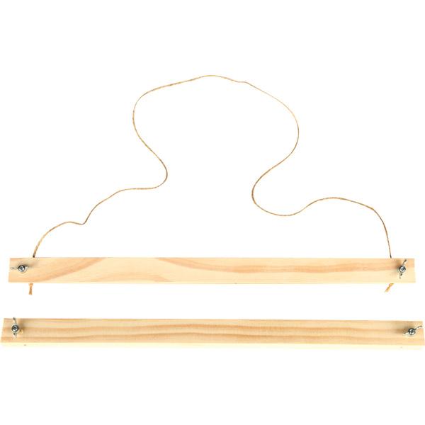 Posterhängeleiste Holz, Breite 33 cm