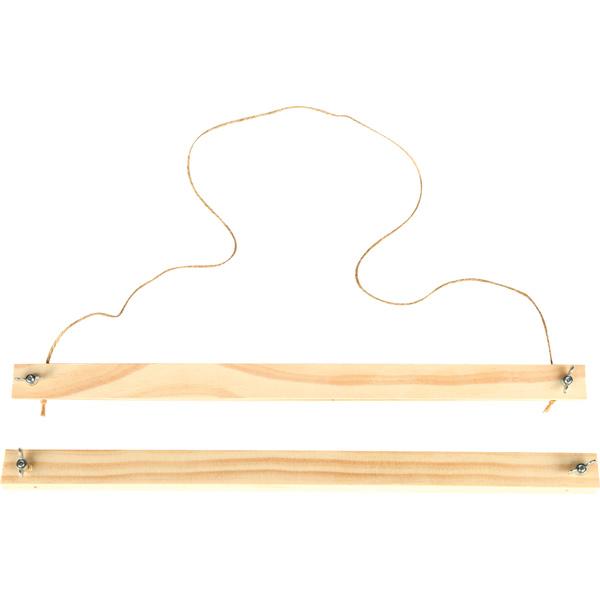 Posterhängeleiste Holz, Breite 25 cm