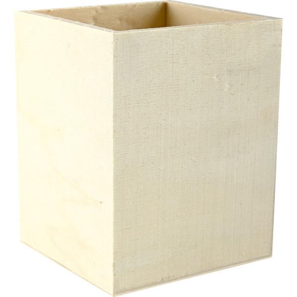 Holzbehälter für Stifte