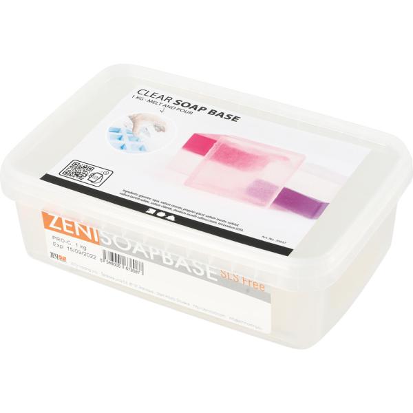 Seifenrohmasse, transparent