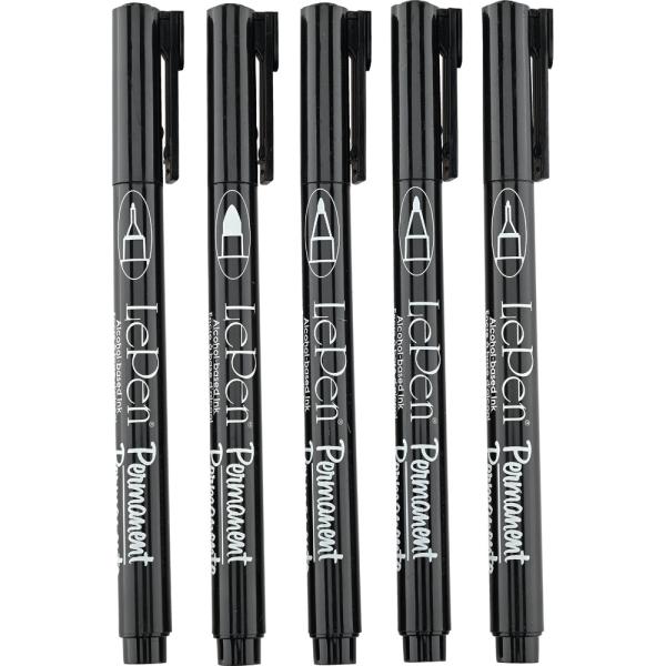 Marker, diverse Strichstärken, 5 Stck.