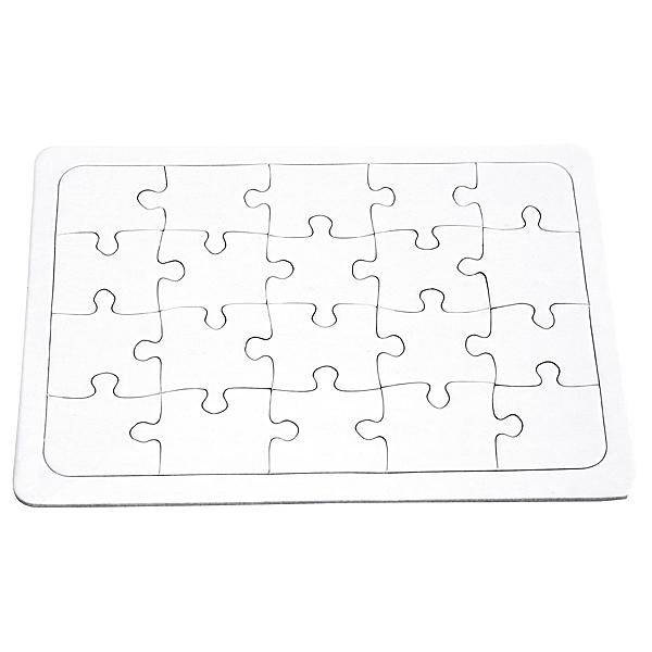 Puzzle weiss  A5
