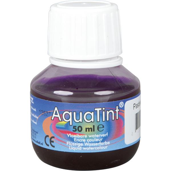 Wasserfarbe Aquatint, pastelllila