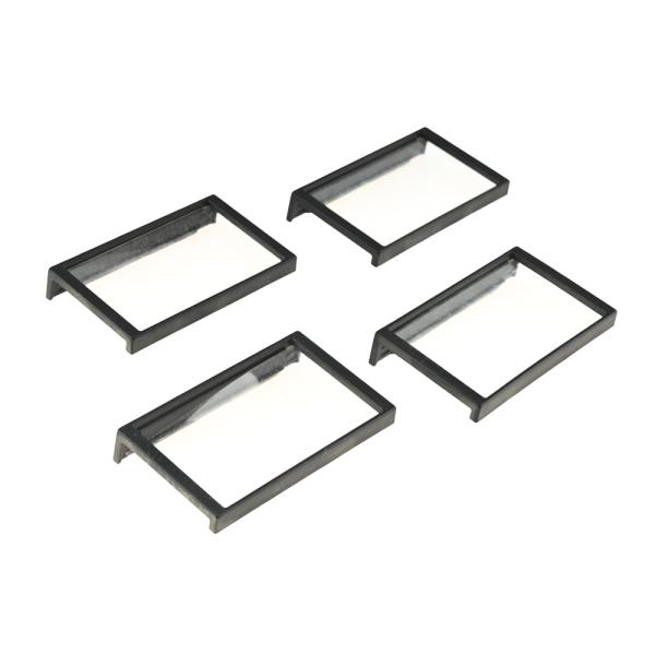 Info Rail - Namen-Clips, 4er-Set