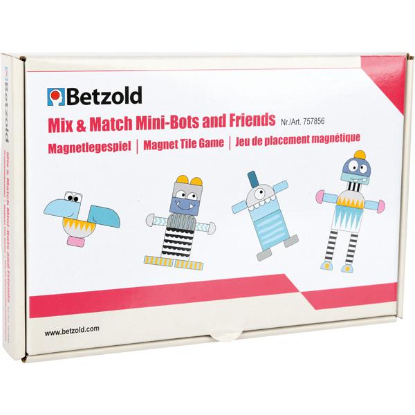 Magnetische Mosaiken - Roboter
