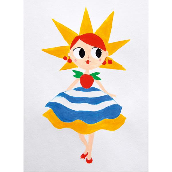 Temperafarben-Set, Sommer, 4x1000 ml