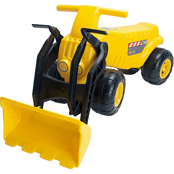 Gelber Bagger