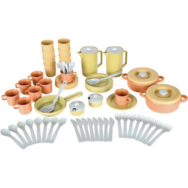 Kaffee- und Essgeschirr BIO, 79 Teile