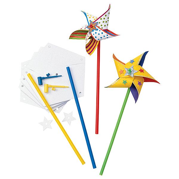 Windräder - Bastelset