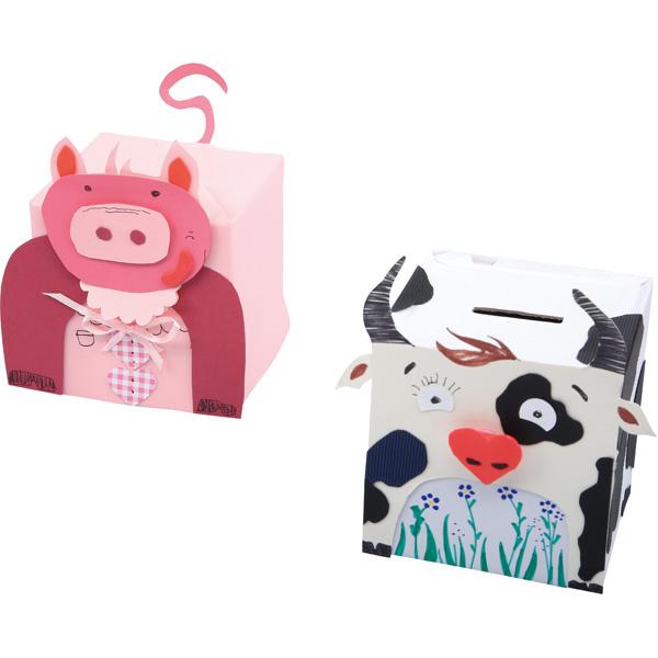 Spardosen aus Karton, 12 Stck.