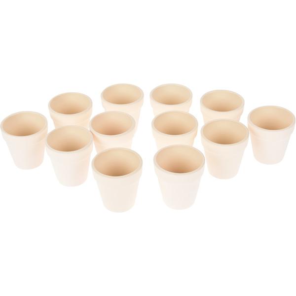 Kleine Tontöpfe, 12 Stck.