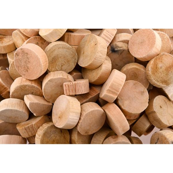 Holzscheiben, 1 kg, Durchm. 3 cm