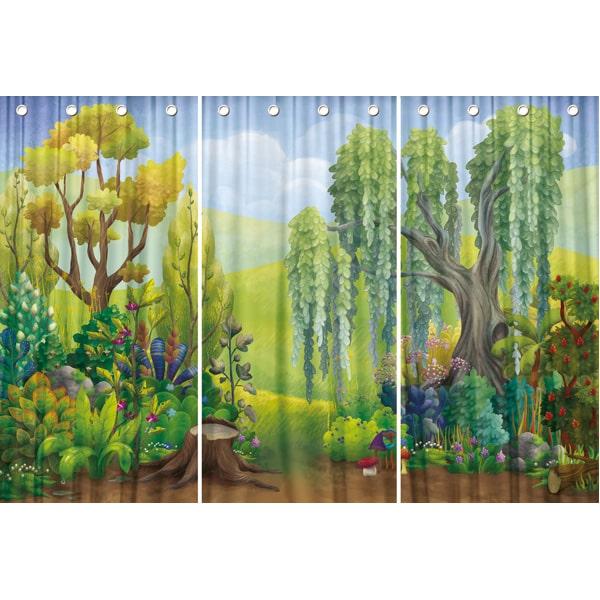 Theater-Hintergrund/Vorhang - Wald