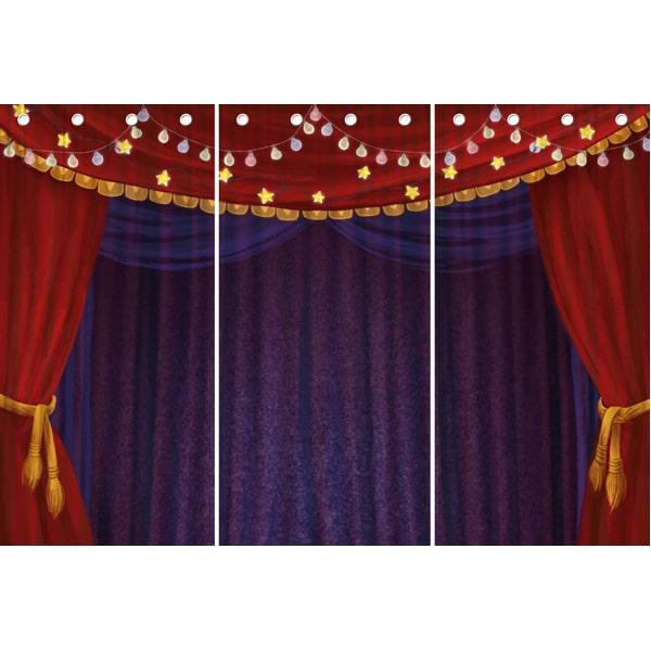 Theater-Hintergrund/Vorhang - Bühne