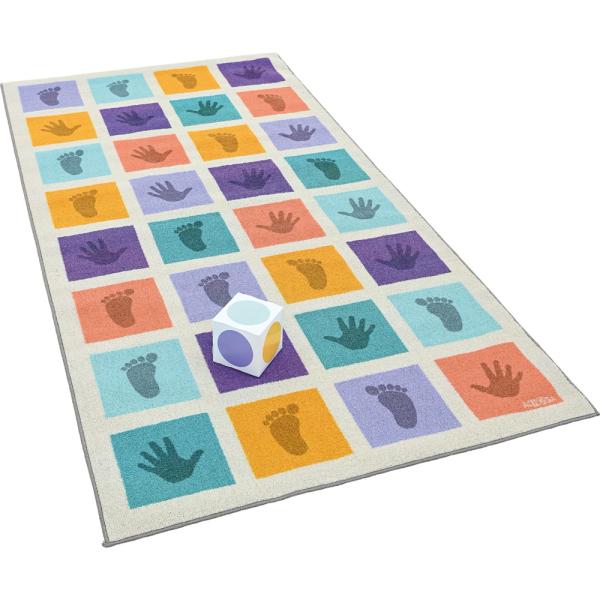 Bodenspielmatte - Hände und Füsse