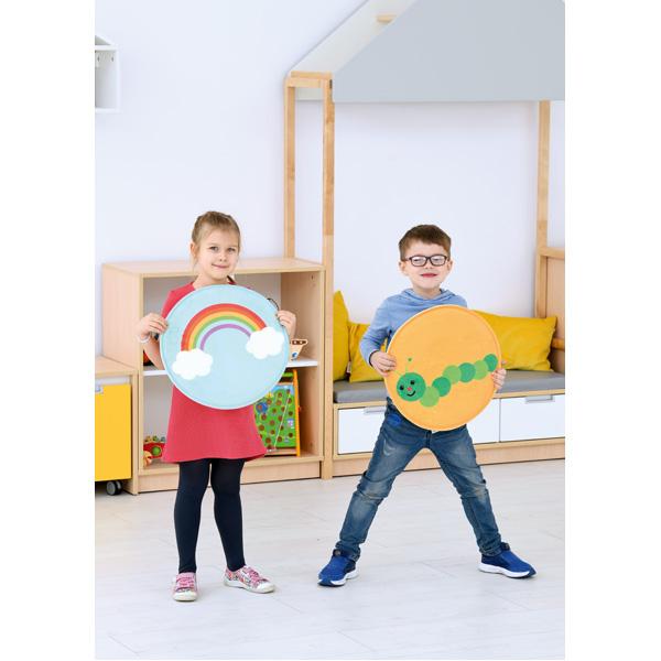 Kissen-Set Biene und Freunde, 4 Stck.