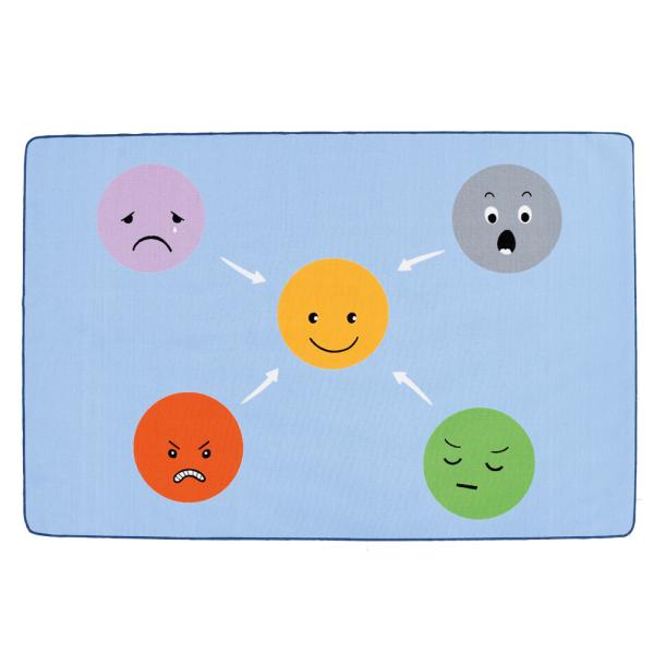 Emotionsteppich - Smileys