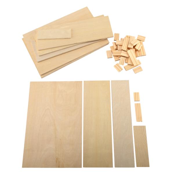 Join Clips - Holzbausteine, 260 Bausteine