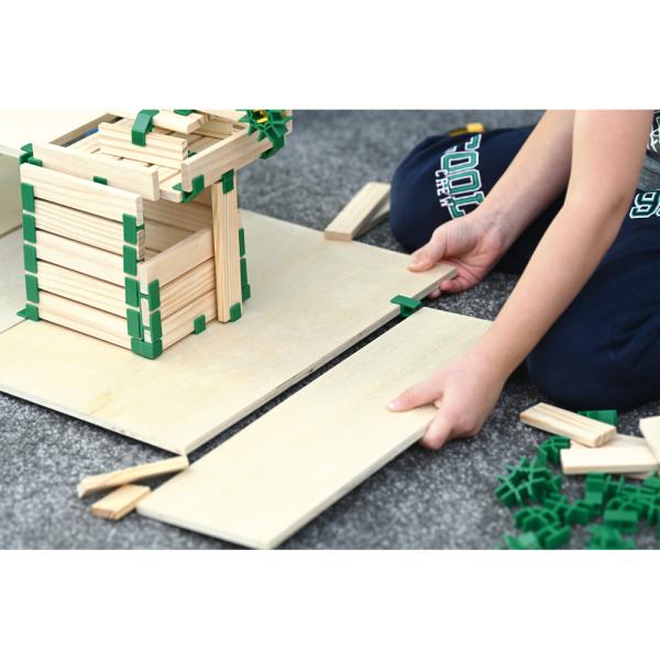 Join Clips - Holzbausteine, 260 Bausteine