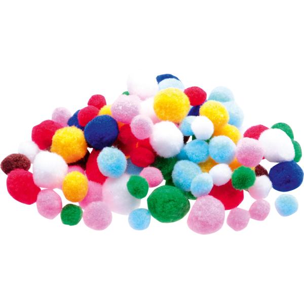 Schmuckperlen - Pompons